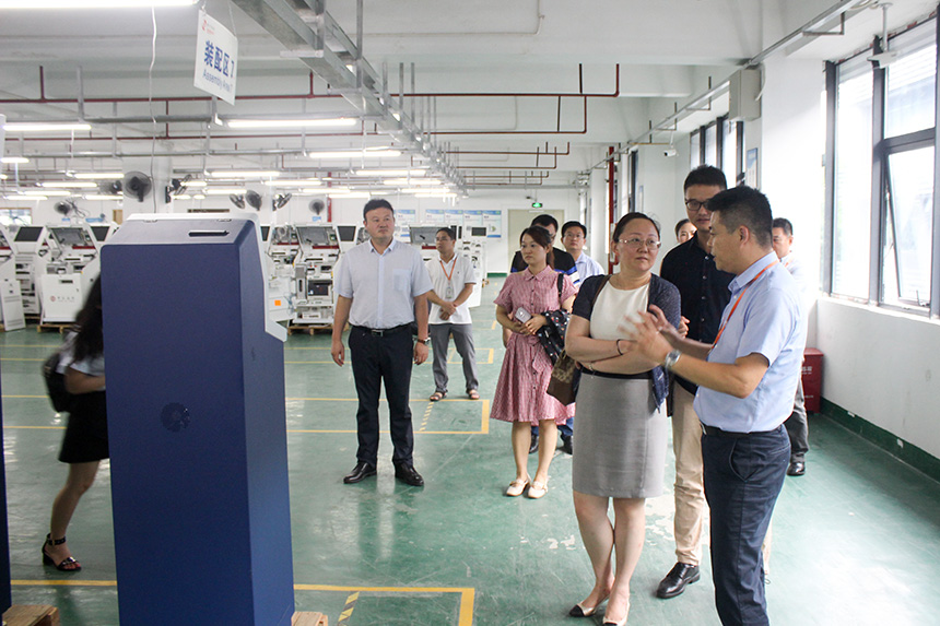 貴州省六盤水市投資促進(jìn)局李黎局長一行蒞臨旭子科技考察調(diào)研